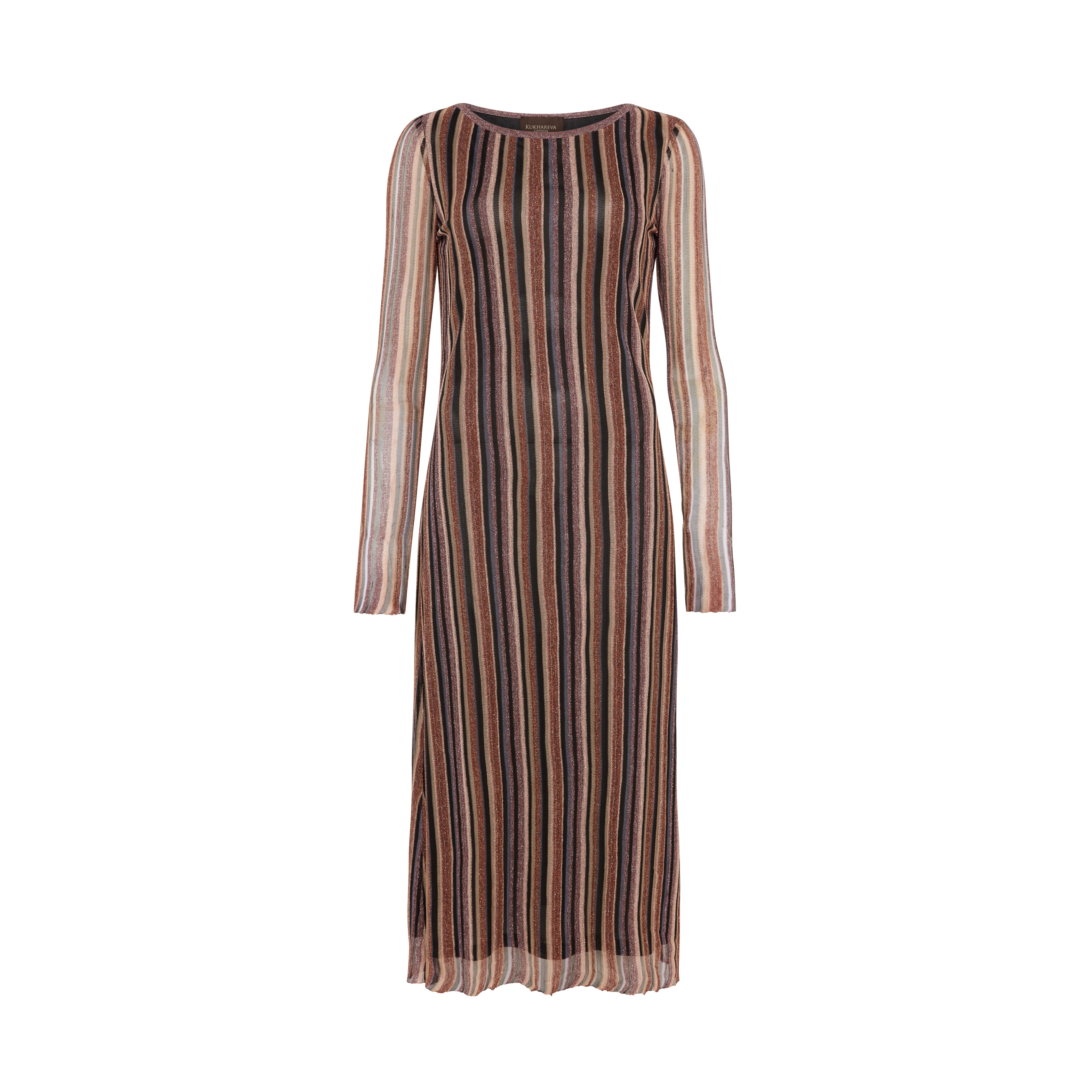 Alexis Dress Mulberry - Body-Skimming Midi Dress