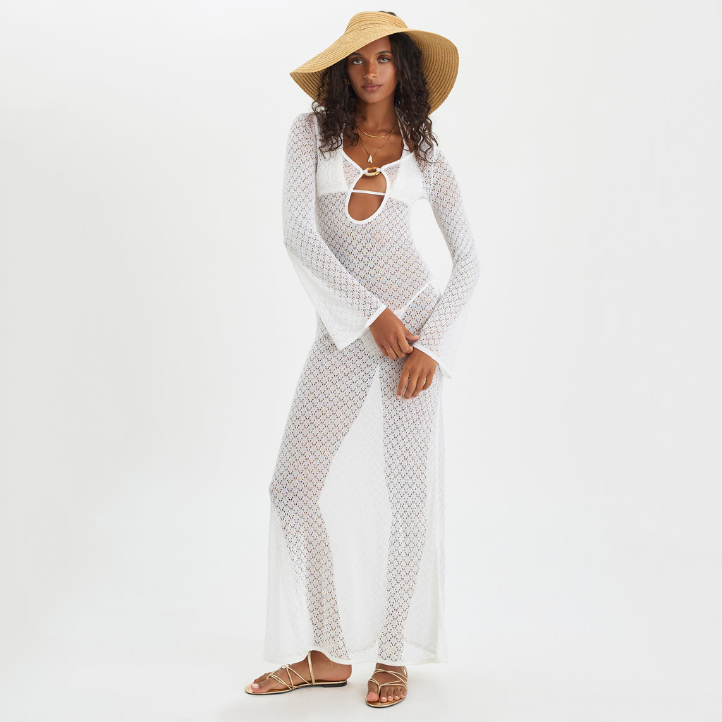 Kara Dress - White