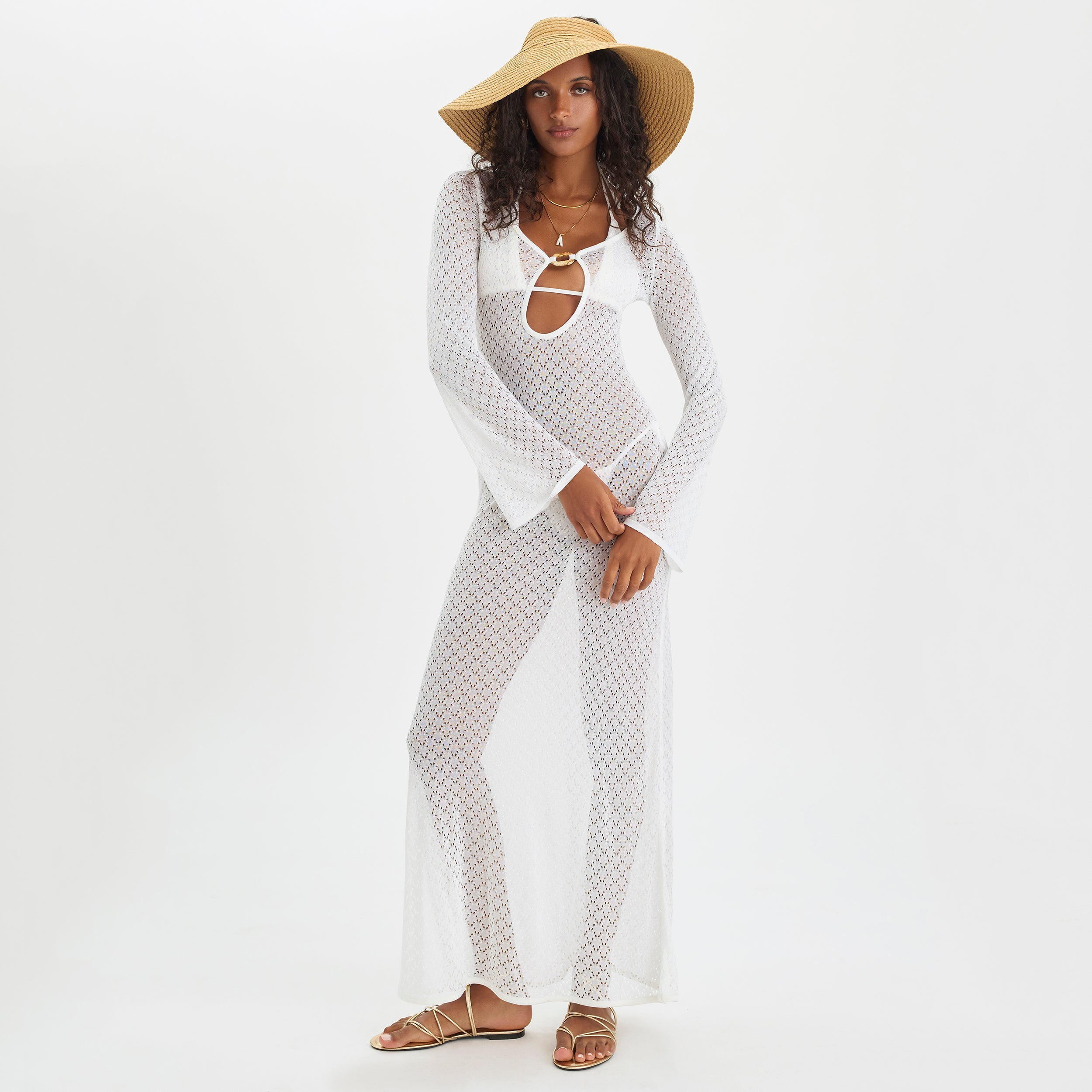 Kara Dress - White