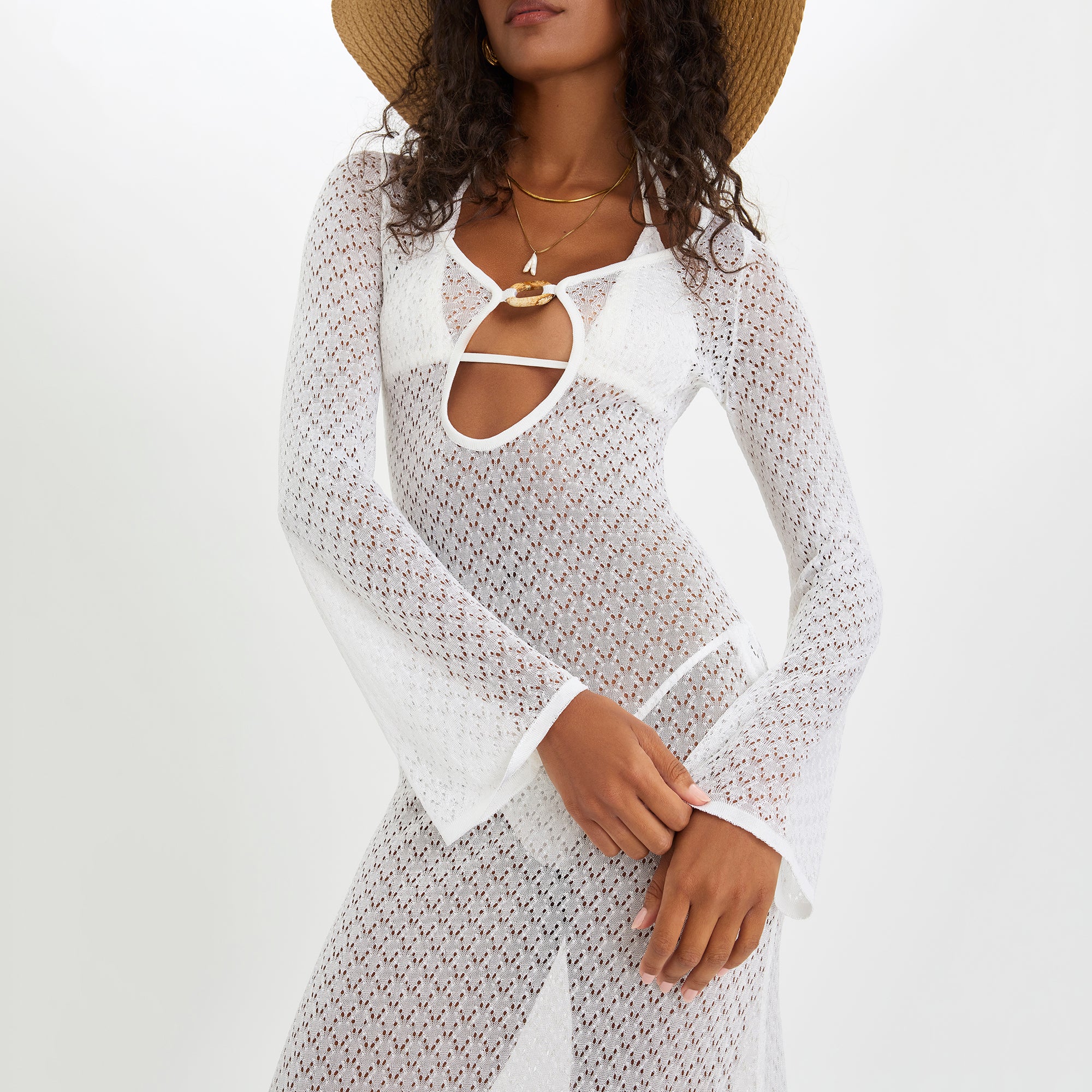 Kara Dress - White