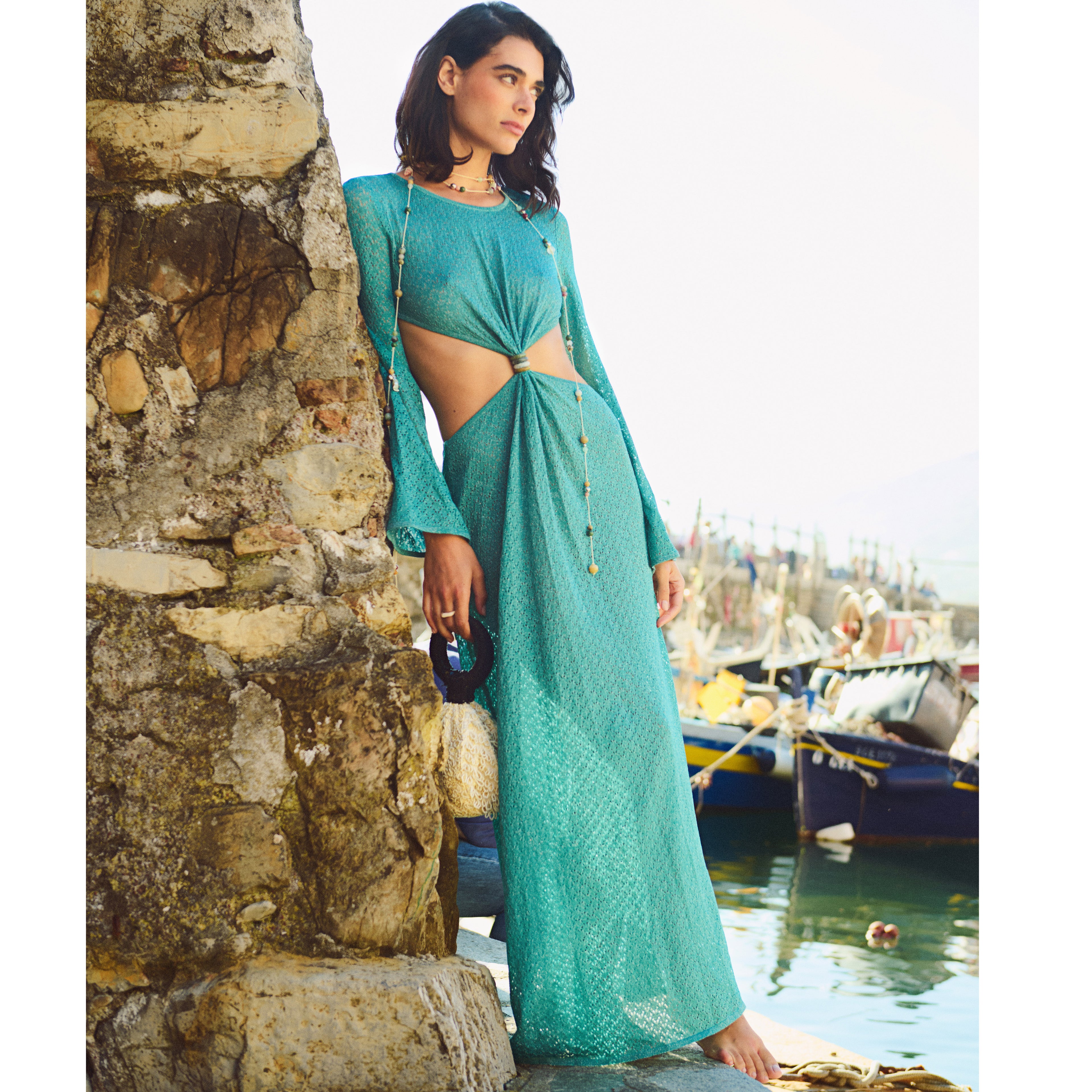 Cami Dress - Azure
