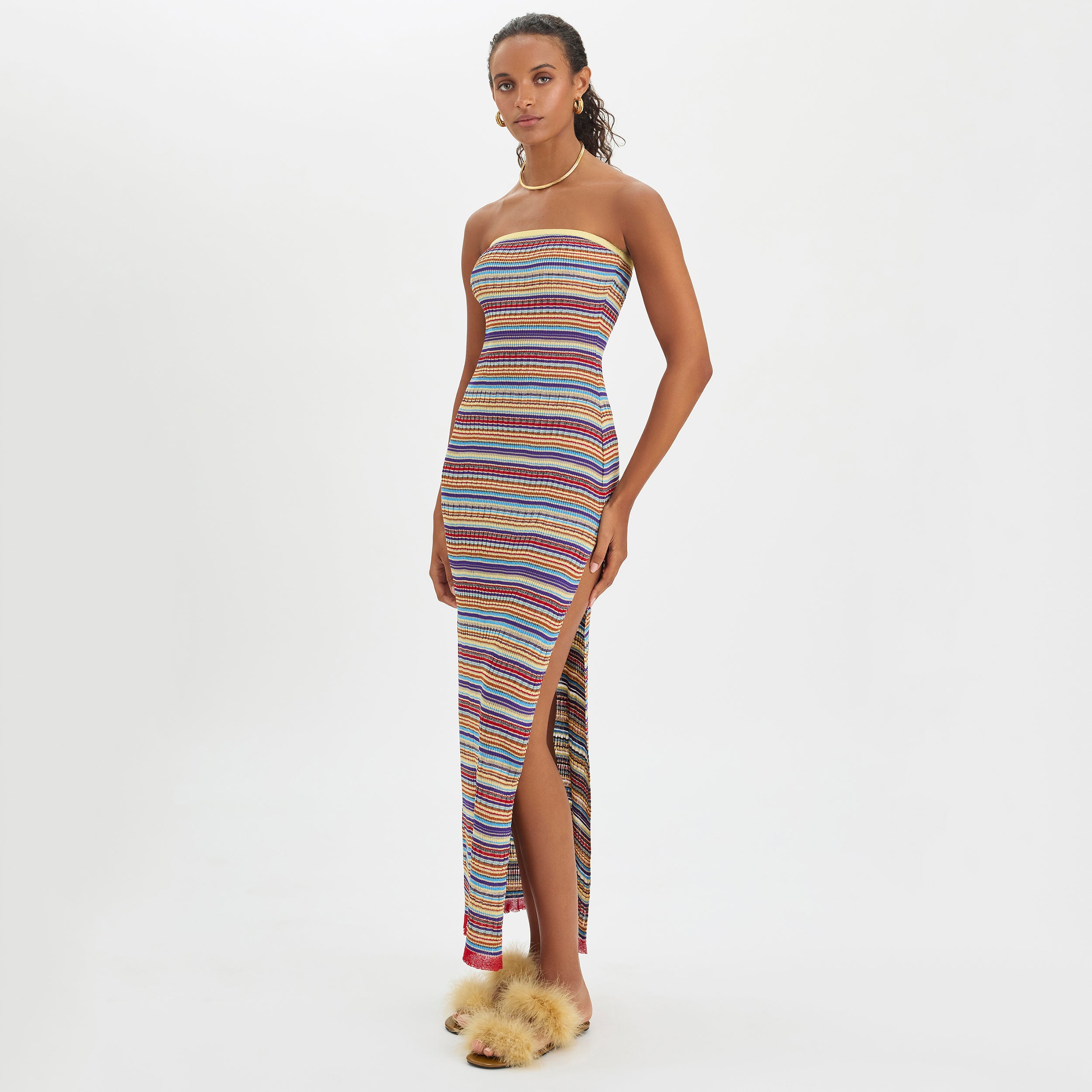 Dani Dress - Berry Fig