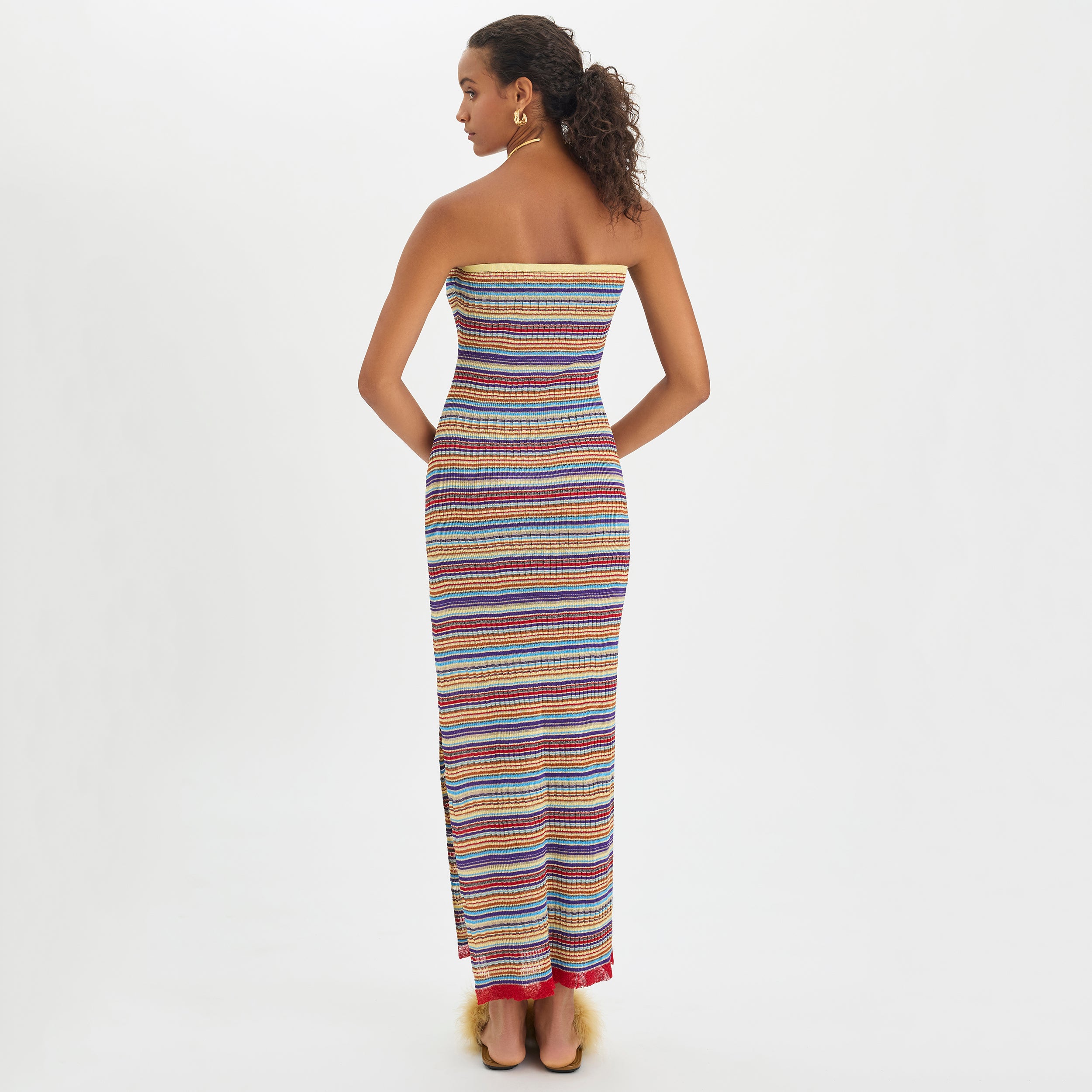 Dani Dress - Berry Fig