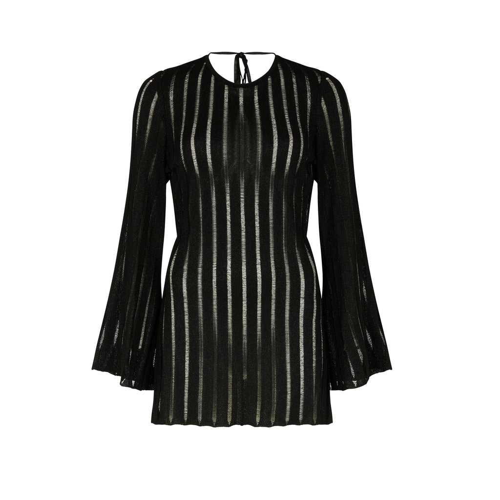 Val Dress -Pitch Black