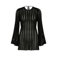 Val Dress -Pitch Black