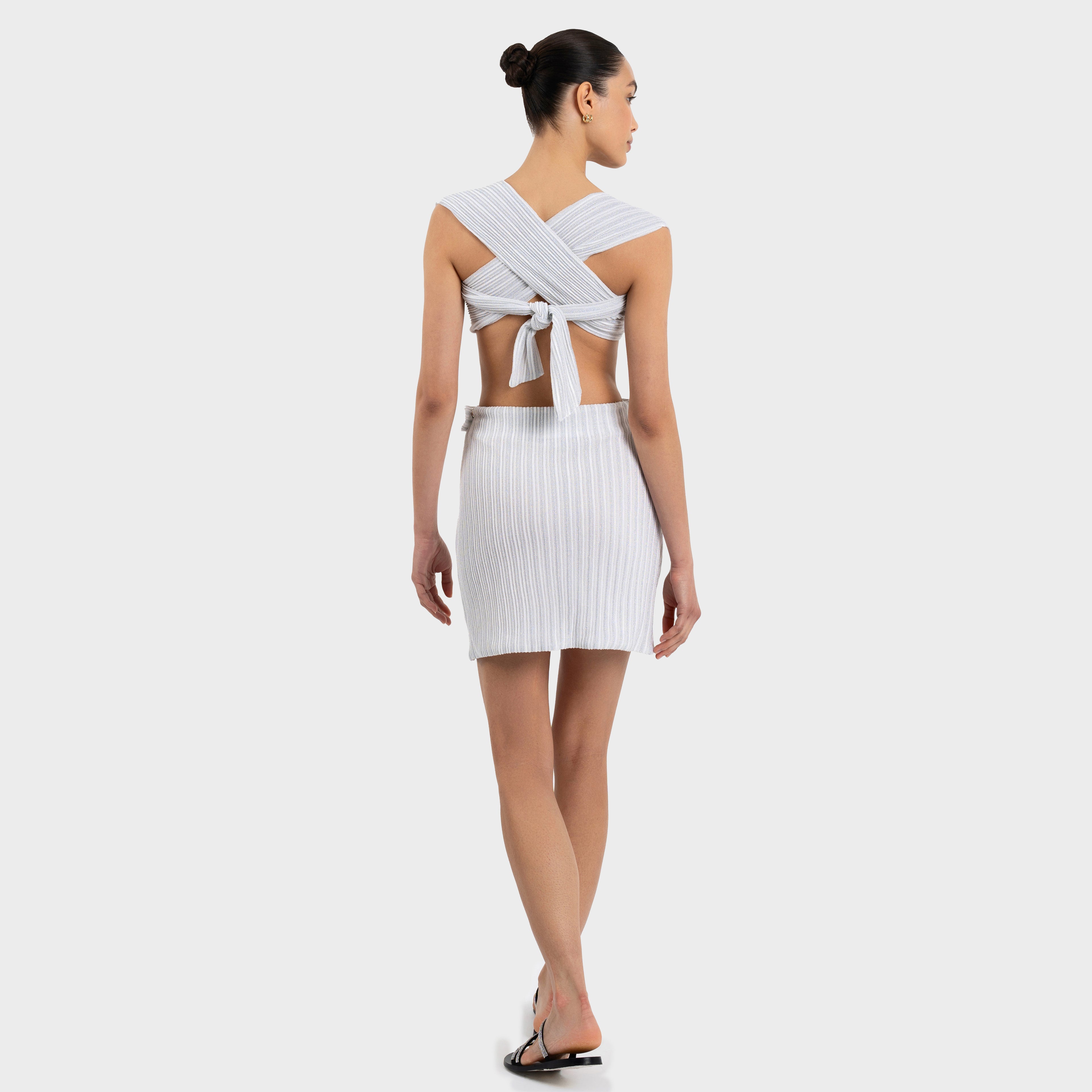 Lila Skirt - Stardust White