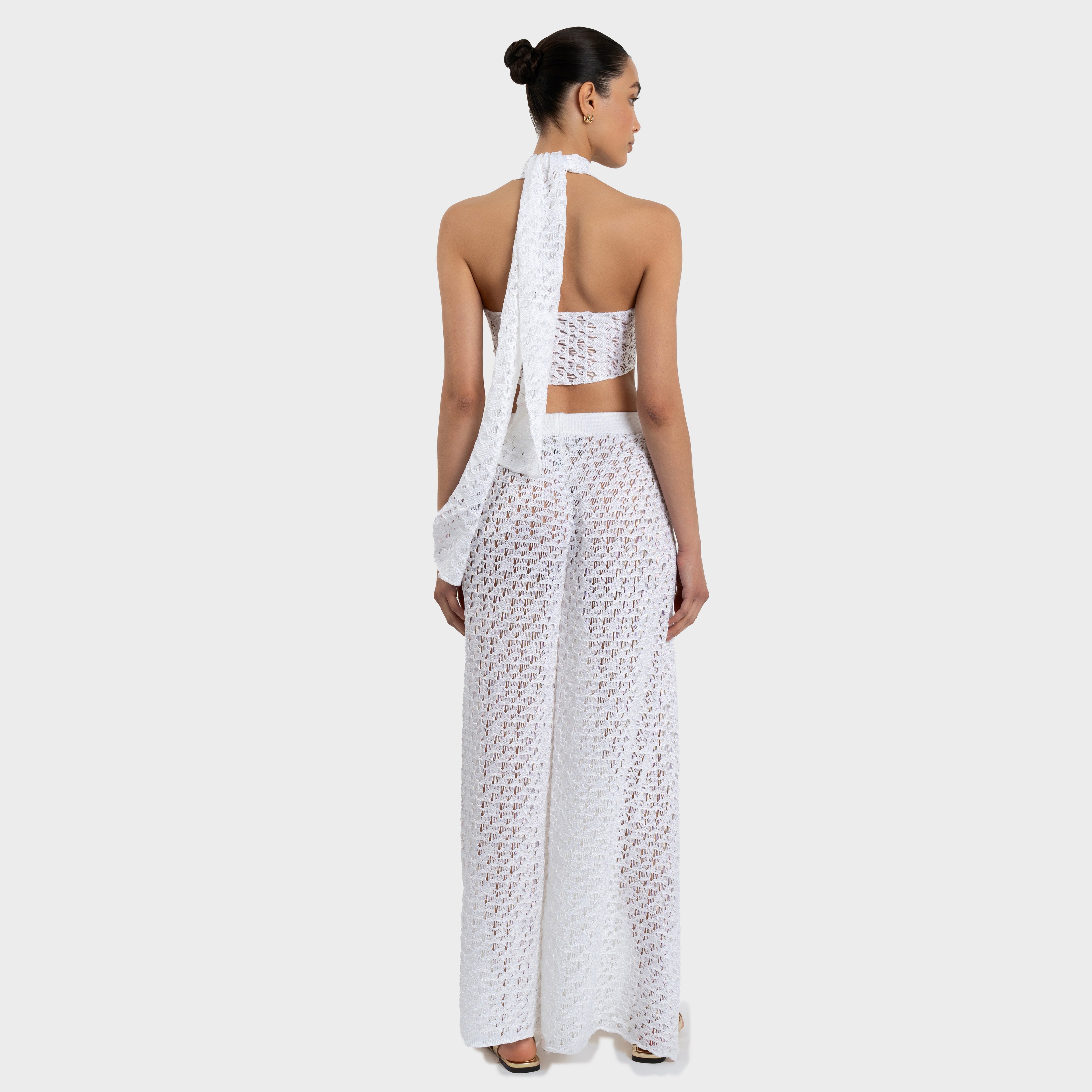 Delia Pants - White