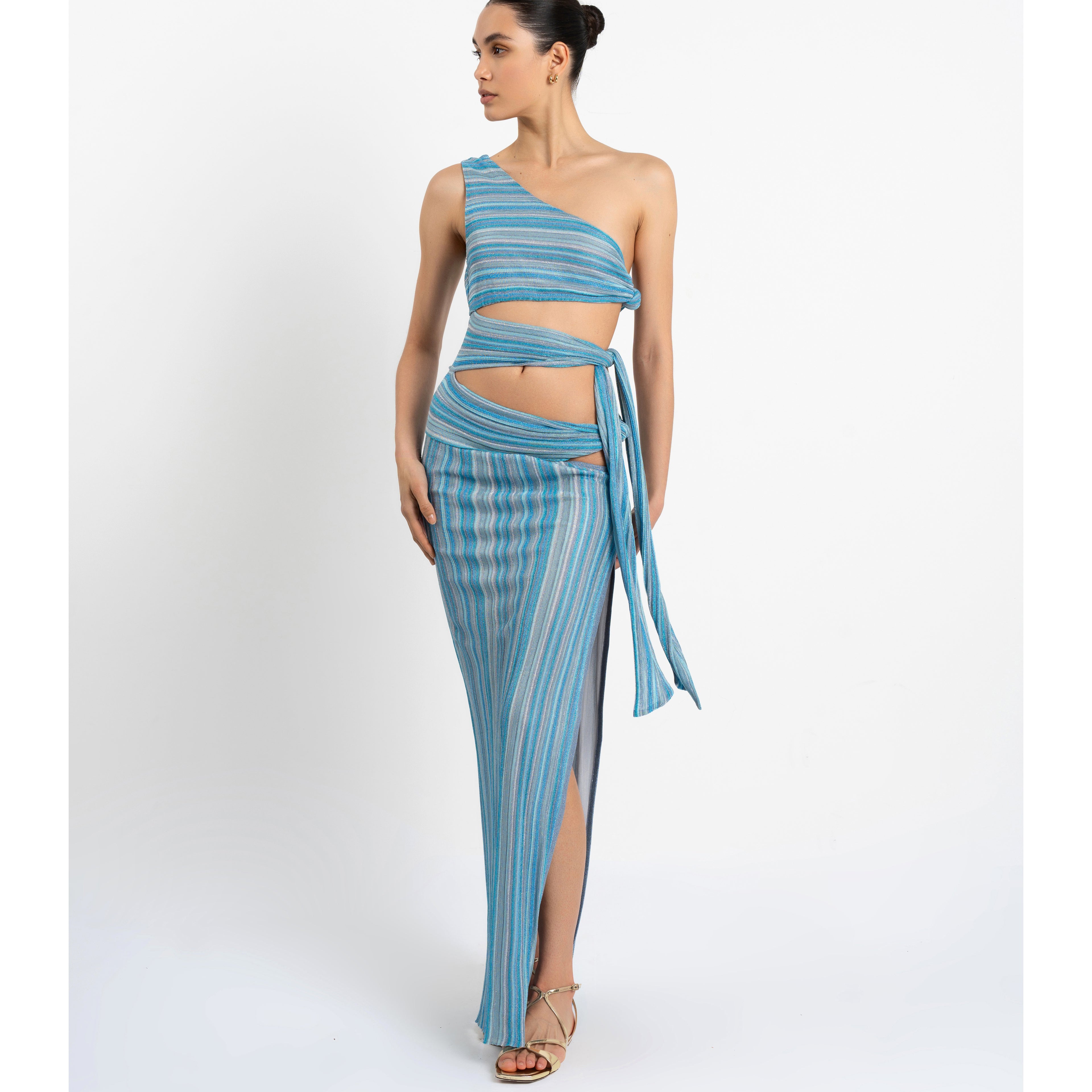 Sol Dress- Sea breeze