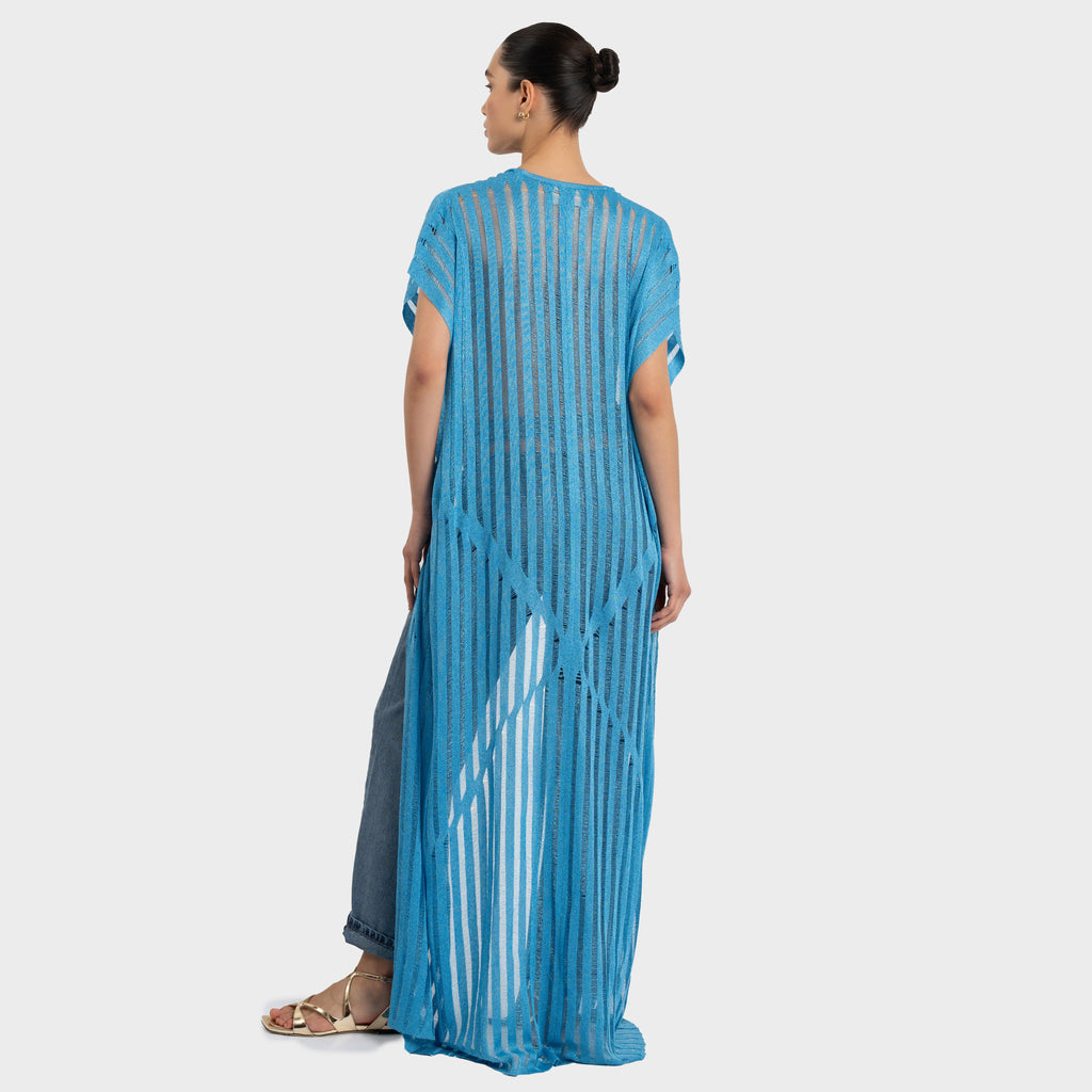 Maruata Long Kaftan - Blue