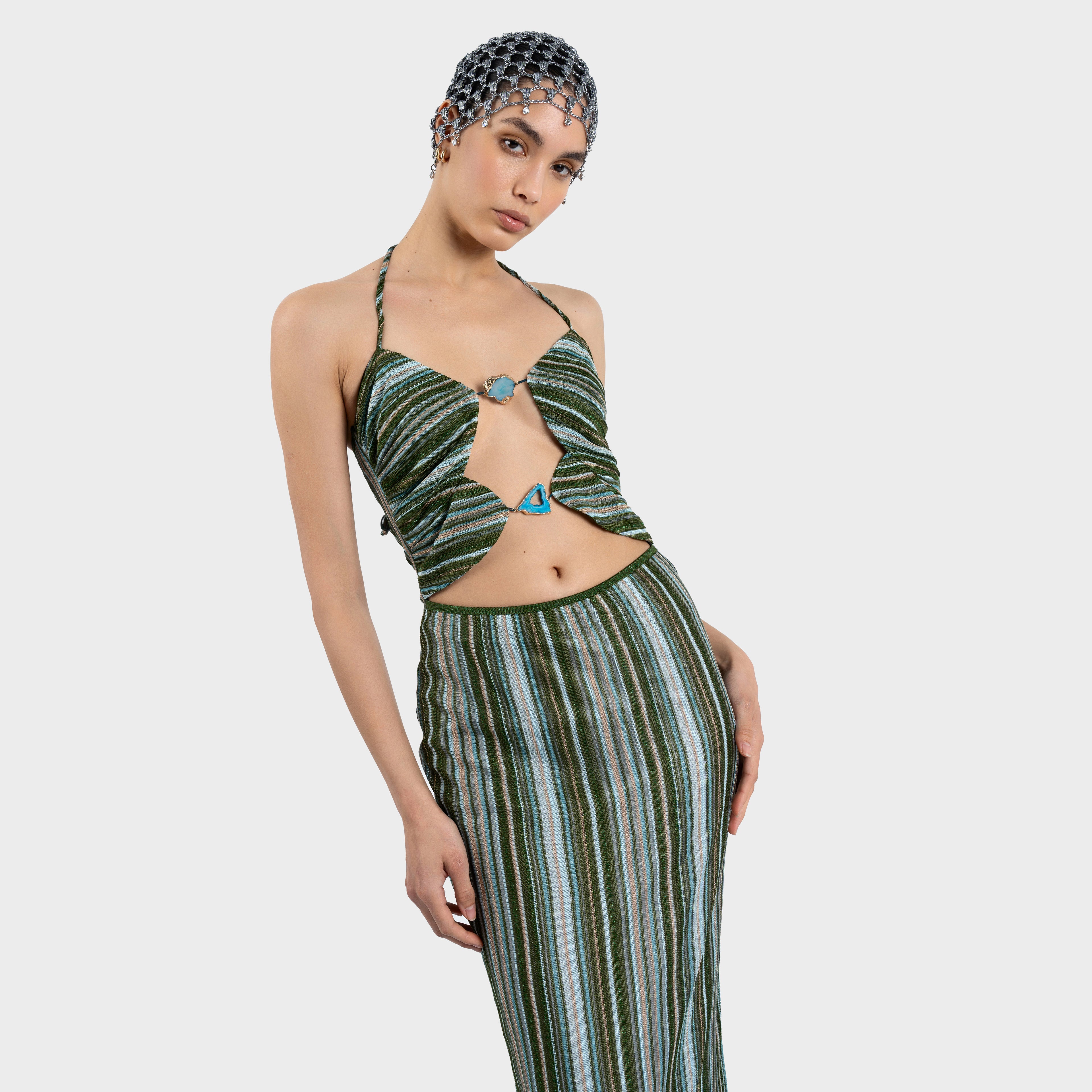 Mira Dress - Sea Meadow