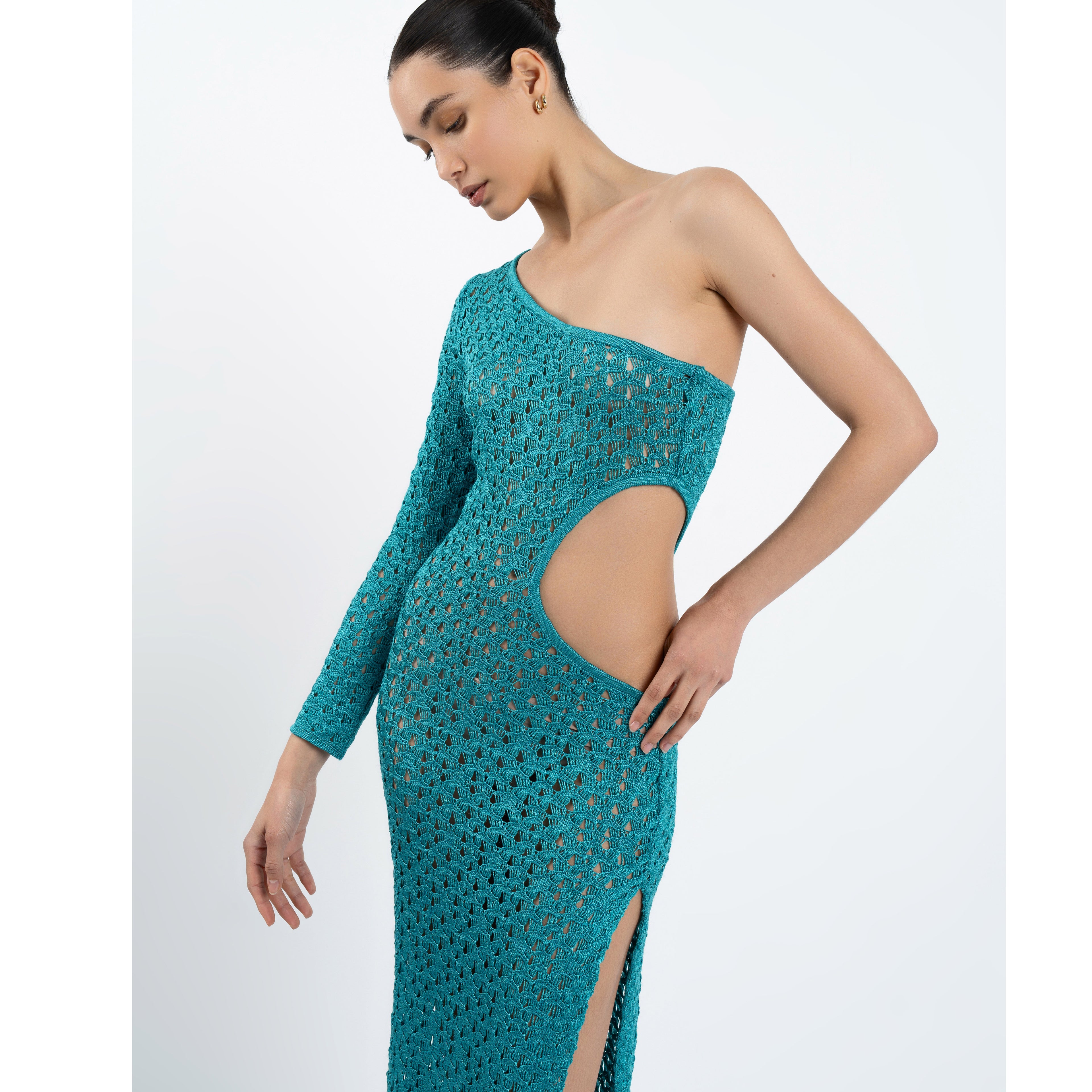 Lu Dress - Aqua