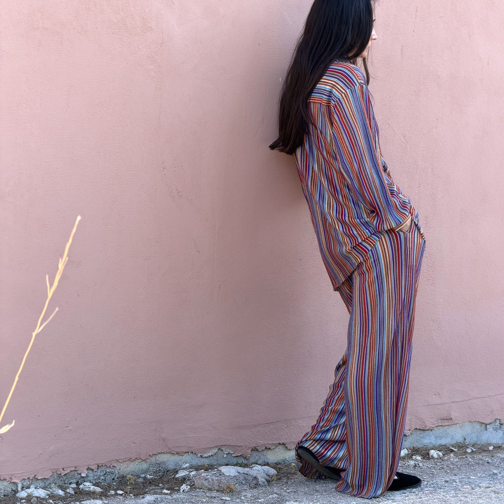 The Iris Pants in Berry Fig