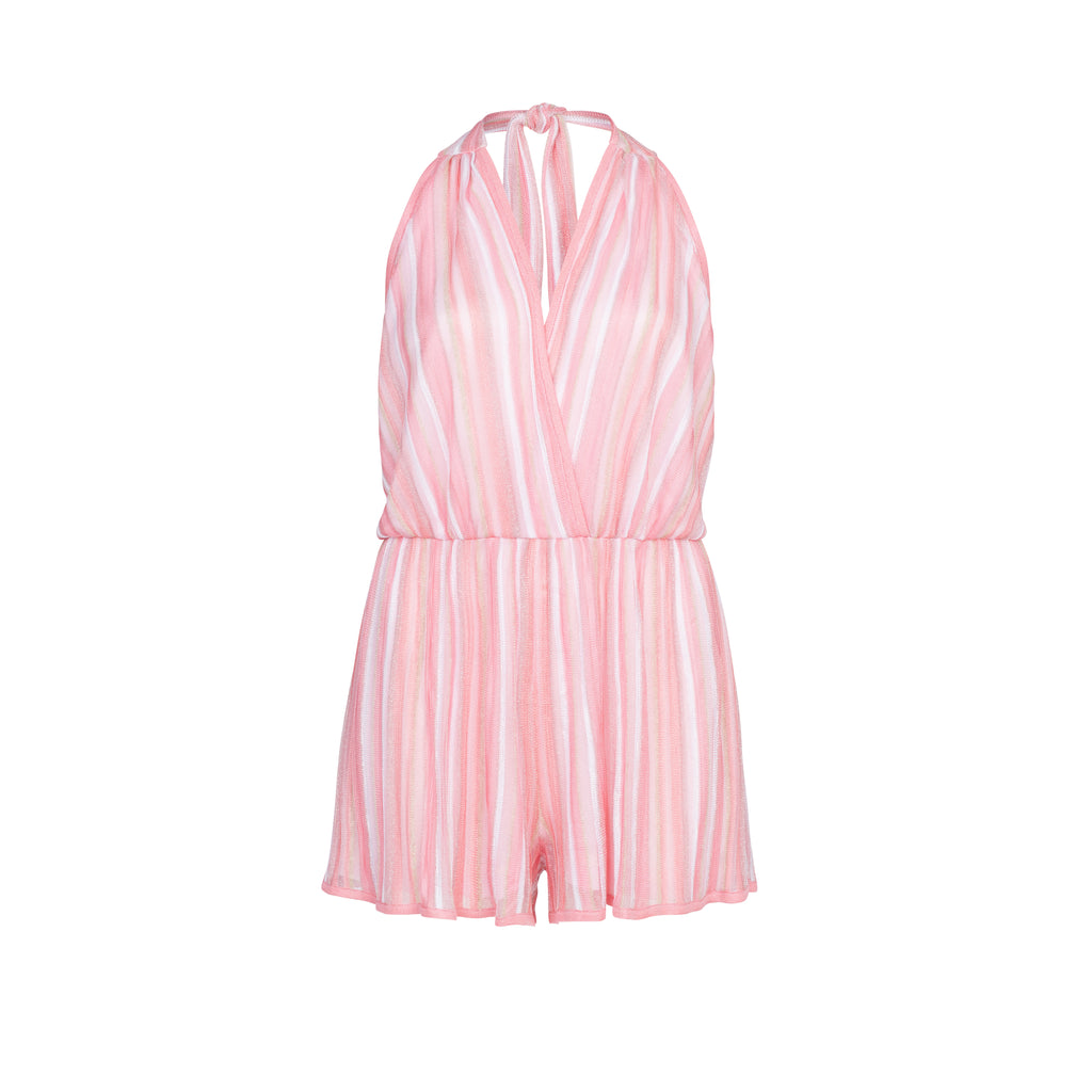 Luna Romper - Summer Pink