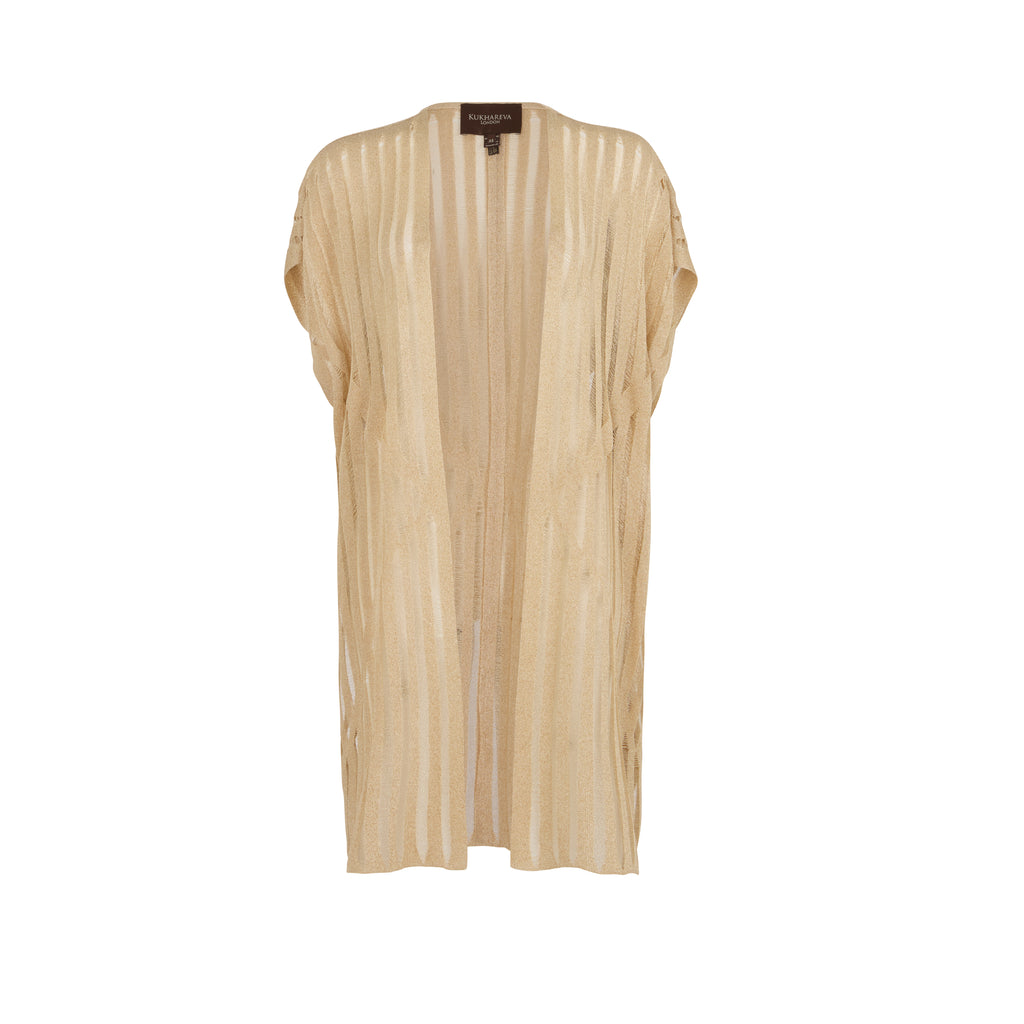 Maruata Short Kaftan - Gold