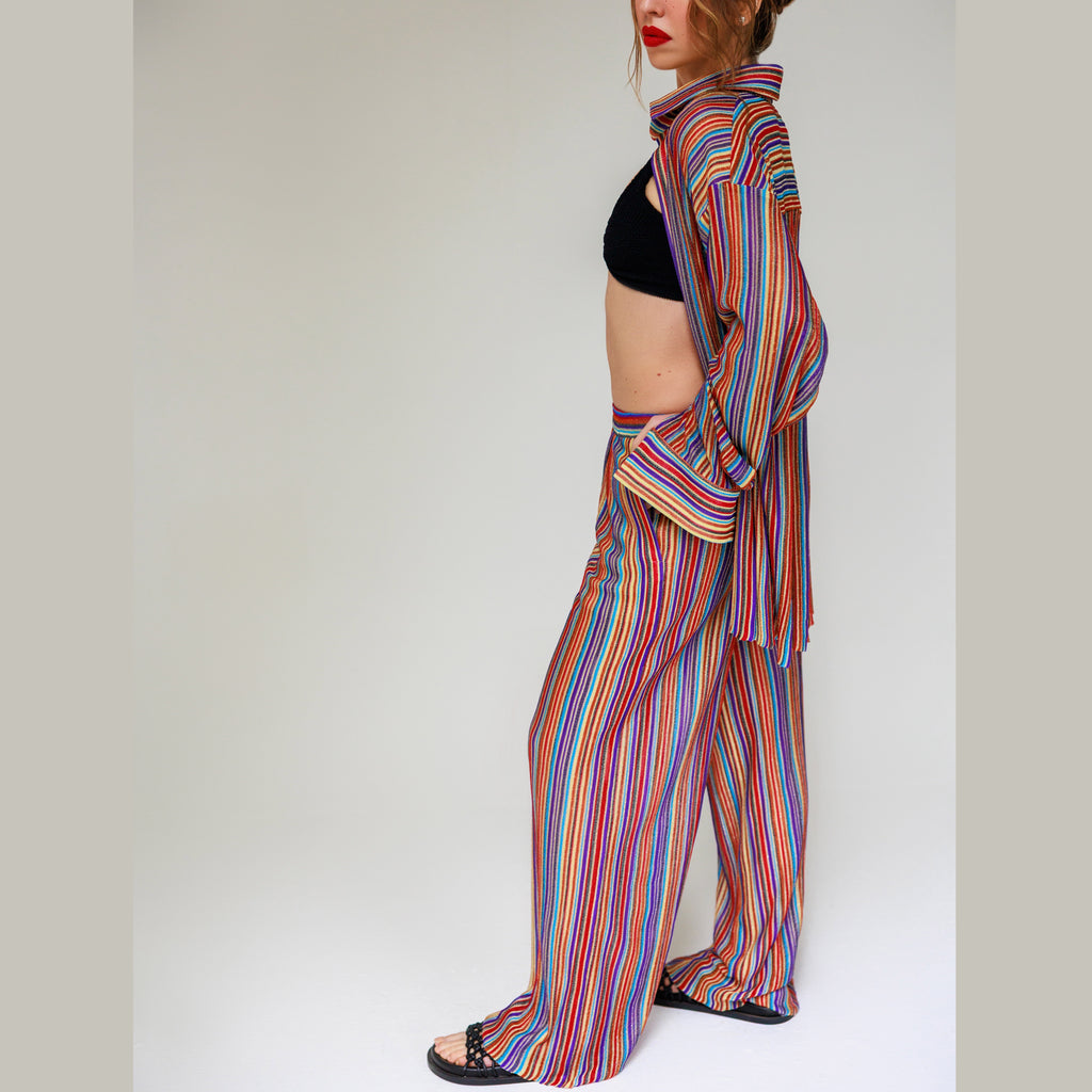 The Iris Pants in Berry Fig