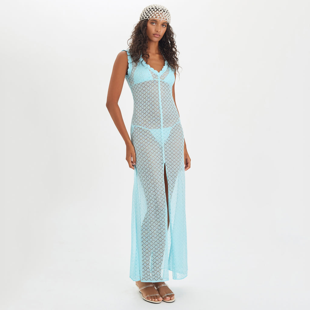 Rey Dress - Sky Blue
