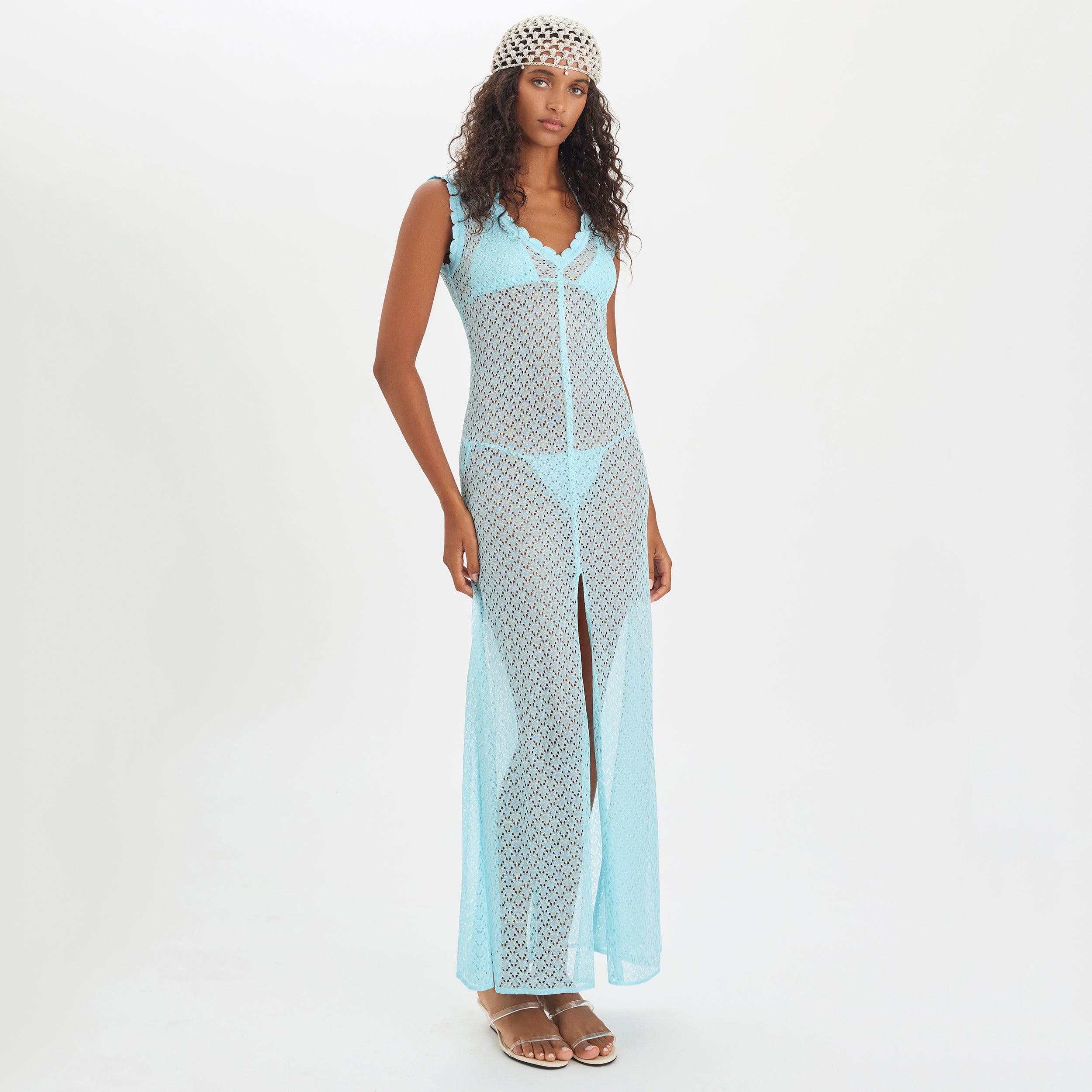 Rey Dress - Sky Blue