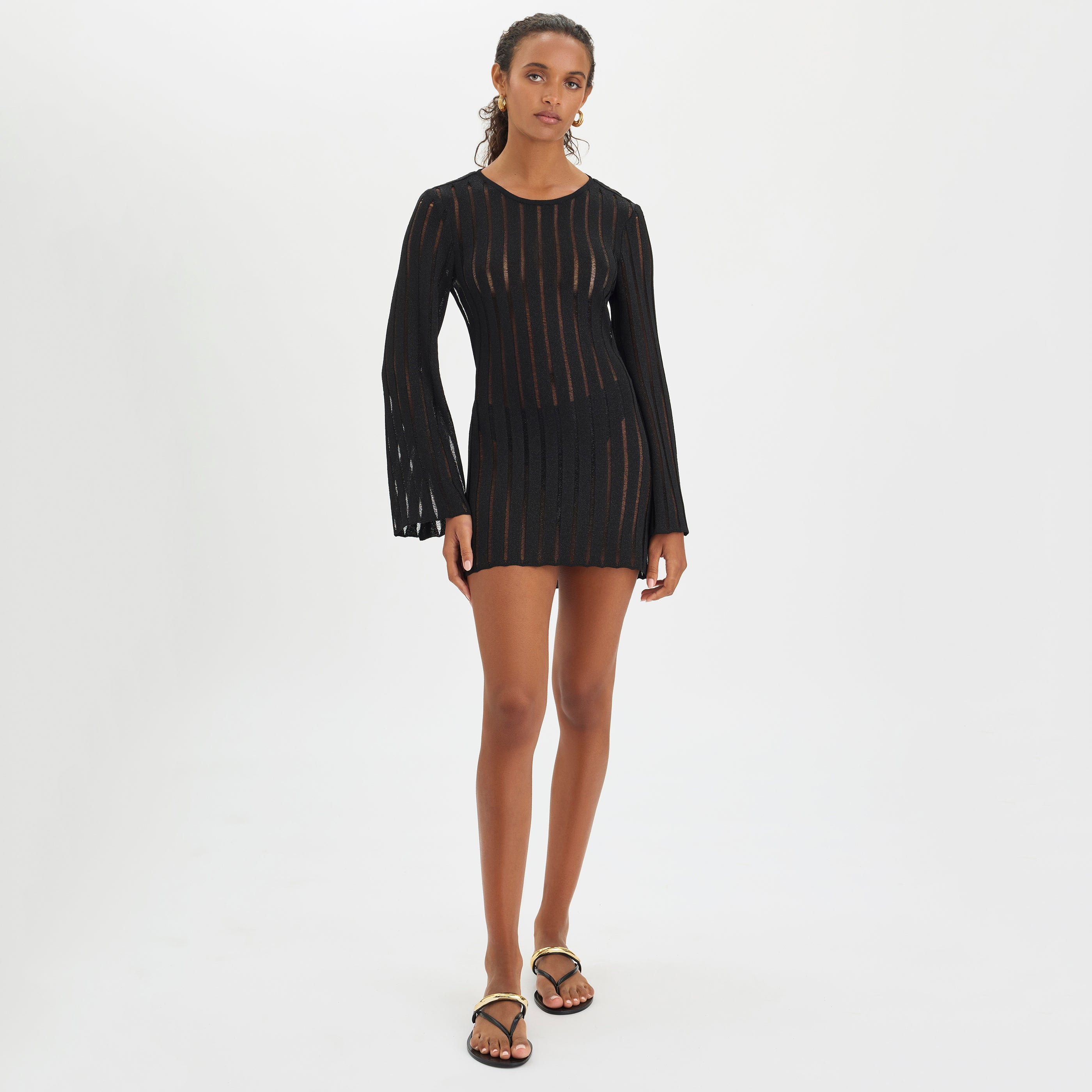 Val Dress -Pitch Black