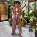 The Iris Pants in Berry Fig