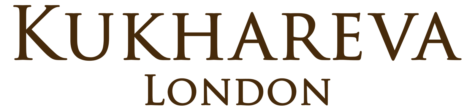 KUKHAREVA London logo